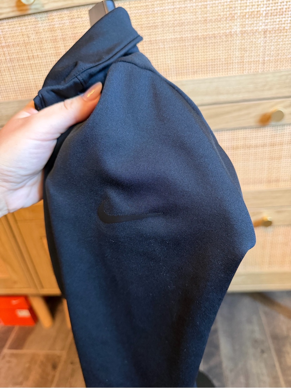 Nike Black Women's Dri-FIT Half-Zip Performance Pullover - Picture 5 of 5